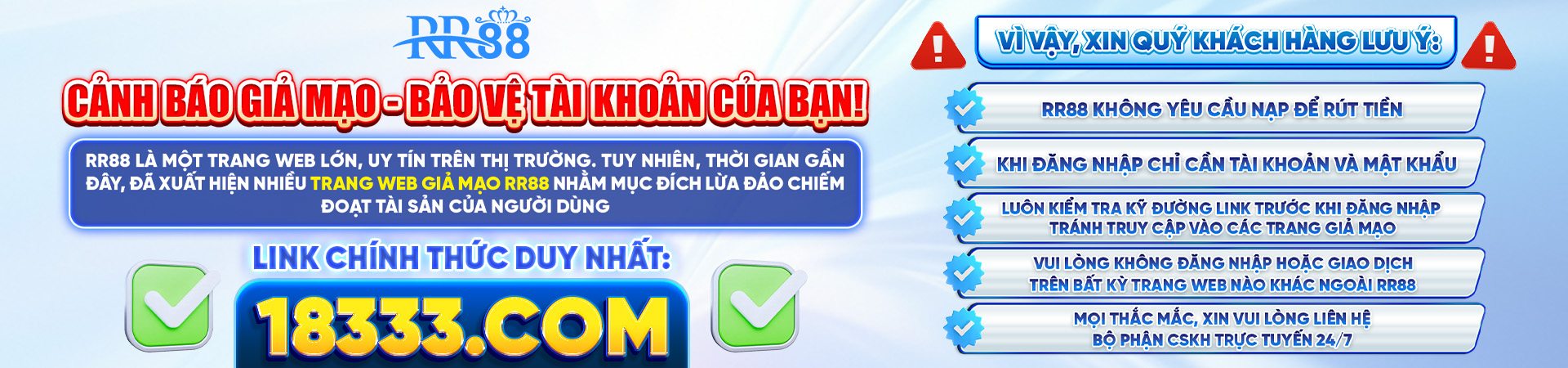 RR88 - Link Trang Chủ Mới Nhất 2025 Đăng Ký +88K banner rr88co.net